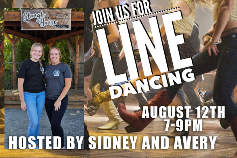 Line Dancing August 12th 7-9pm