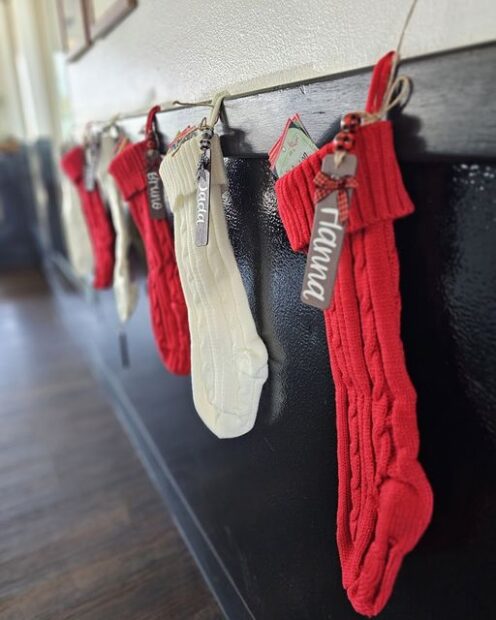 The stockings are hung!